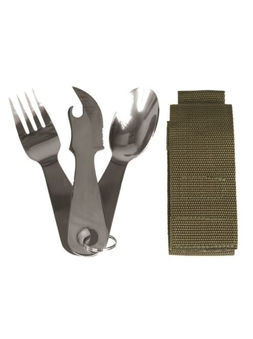  EATING UTENSIL STAINLESS STEEL WITH POUCH 