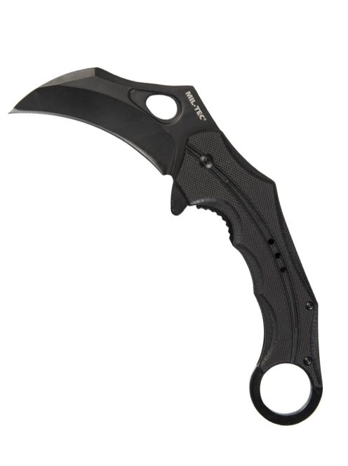  BLACK G10 ONE-HAND KNIFE ′KARAMBIT′ 