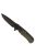  BLACK/OD ONE-HAND KNIFE WITH CLIP 